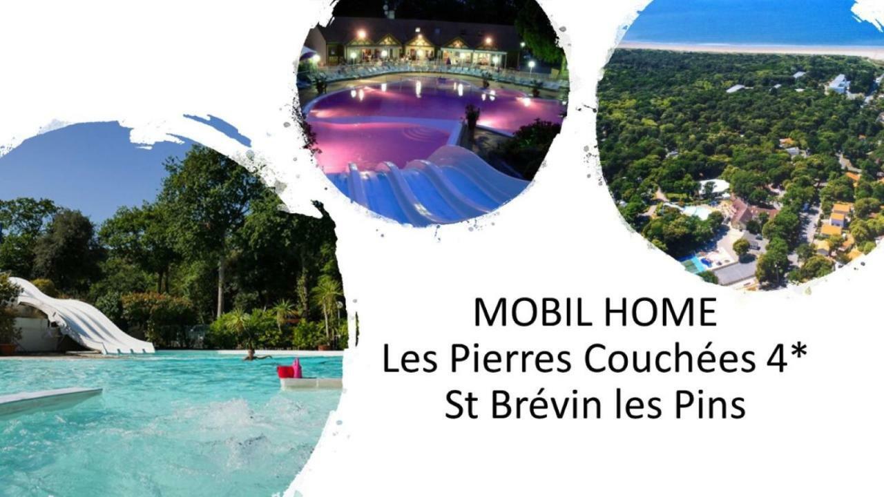 Mobil Home Les Pierres Couchees 4* St Brevin Les Pins Сен-Бревен-ле-Пен Экстерьер фото