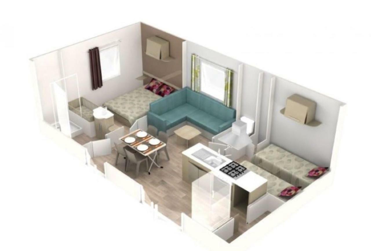 Mobil Home Les Pierres Couchees 4* St Brevin Les Pins Сен-Бревен-ле-Пен Экстерьер фото
